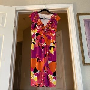 Maggy L size 4 Vibrant Color Dress